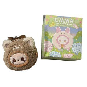 Emma Rua Rua Zoo Plush Keychain – Little Bear Blind Box Collectible